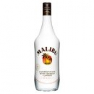 Malibu Caribbean White Rum with Coconut Flavour