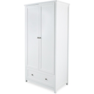 Aldi  White Nursery Wardrobe