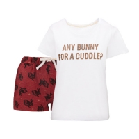 Aldi  Ladies Bunny Shorty Pyjamas