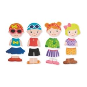 Foam Dress-Up Girl Bath Puzzle