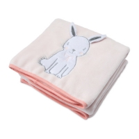 Aldi  Bunny Luxury Baby 3D Blanket