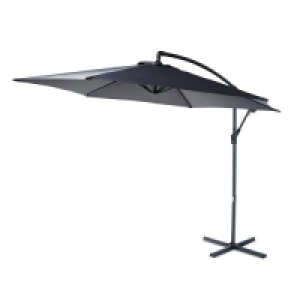 Aldi  Anthracite Garden Cantilever Parasol