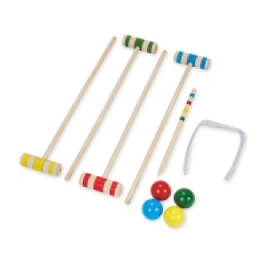 Aldi  Crane 4-Player Croquet Set