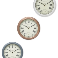 Aldi  Outdoor Wall Clock And Thermometer