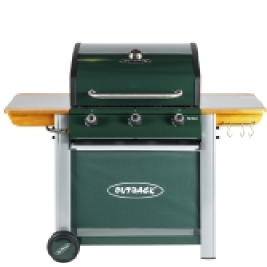 RobertDyas  Outback Hunter 3 Burner Gas BBQ - Green