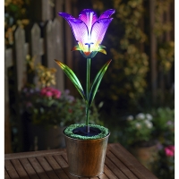 RobertDyas  Smart Garden Flower Pot Solar Light