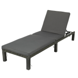 RobertDyas  Monaco Sun Lounger - Grey