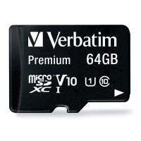 RobertDyas  Verbatim 64GB Micro SD Card - Class 10 with Adapter
