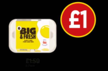 Big & Fresh Eggs &pound;1.59