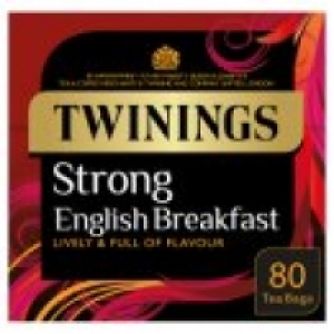 English Strong Breakfast 80 Tea Bags &pound;3.00