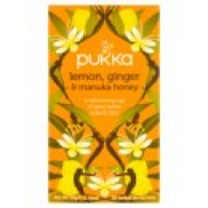 Ginger & Manuka Honey Herbal 20 Tea Bags &pound;2.00