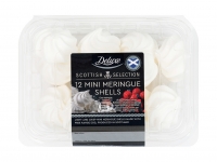 Lidl  Deluxe Scottish Selection 12 Mini Meringue Shells
