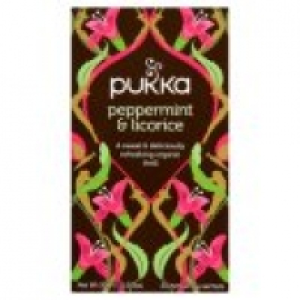 Peppermint & Licorice Herbal 20 Tea Bags &pound;2.00