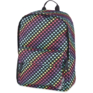 Heart Print Backpack