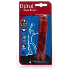 Berol Medium Black Handwriting Pen 2 pack £1.50