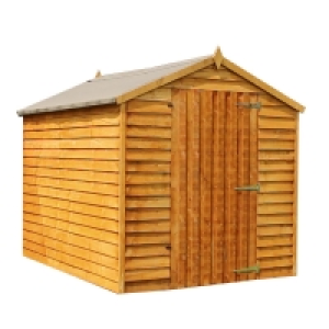 Mercia Overlap Apex Windowless Single Door Value Shed- 8 x 6 £259.99