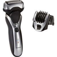 RobertDyas  Panasonic Silver 3-Blade Wet and Dry Rechargeable Shaver wit