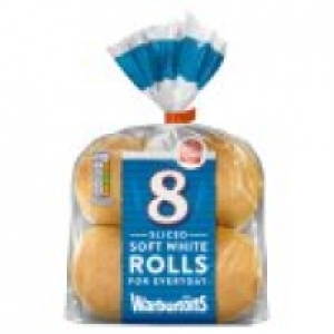 Soft White Sliced Rolls £1.00