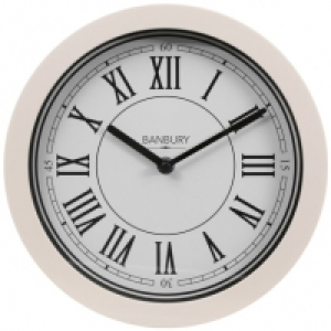 BMStores  Classic Clock - Cream