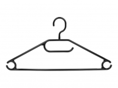 Livarno Living Set of 10 Clothes Hangers