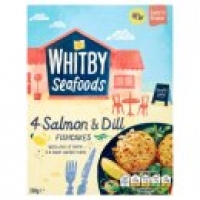 Asda Whitby Seafoods 4 Salmon & Dill Fishcakes