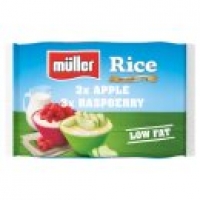Asda Muller Rice Raspberry & Apple Low Fat Desserts