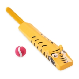 Aldi  Sticky Wicky Tiger Bat & Ball