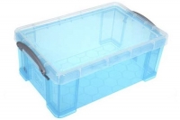 RobertDyas  Really Useful 9L Plastic Storage Box - Bright Blue
