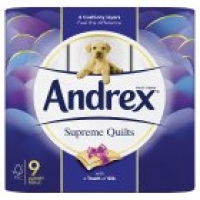 Waitrose  Andrex Gorgeous Comfort Quilted Toilet Rolls