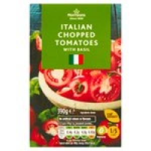 Morrisons Italian Chopped Tomatoes with Basil £0.35