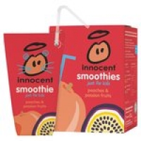Morrisons  Innocent Kids Peach & Passion Fruit Smoothies
