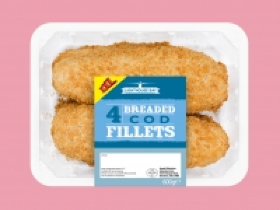 Lidl  Lighthouse Bay XXL 4 Breaded Cod Fillets