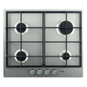 AEG HG654320NM 4 Burner Gas Hob Stainless Steel 600mm