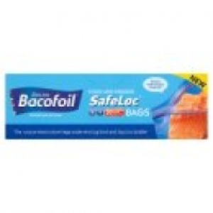 Bacofoil Double-Seal SafeLoc Food and Freezer Bags 20 Small