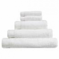 Asda George Home 100% Cotton Hand Towel - White