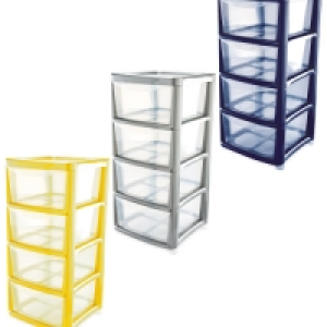 Aldi  4 Drawer Tower