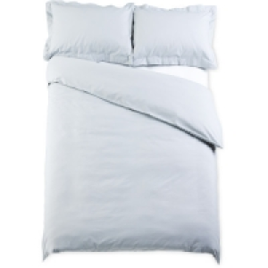 Non-Iron Grey Double Duvet Set £10.99