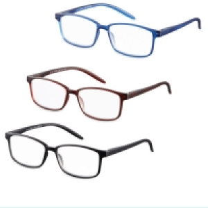 Aldi  3 Pack Mens Square Glasses