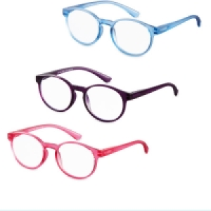 Aldi  3 Pack Womens Round Glasses