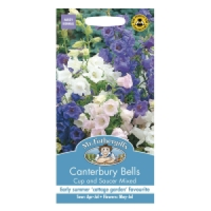 Mr Fothergills Canterbury Bells Cup & Saucer Mixed Seeds £0.90