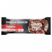 Poundstretcher  MAXI MUSCLE PROMAX CHOCOLATE BROWNIE PROTEIN BAR 60G
