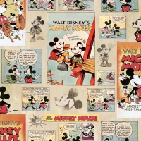 Wilko  Disney Mickey Vintage Episode Wallpaper