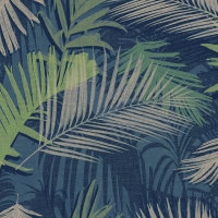Wilko  Graham & Brown Boutique Wallpaper Jungle Glam Blue and Green