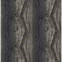 Wilko  Graham & Brown Boutique Wallpaper Vermeil Stripe Charcoal