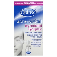 Wilko  Optrex Actimist Dry and Irritated Eye Spray 10ml