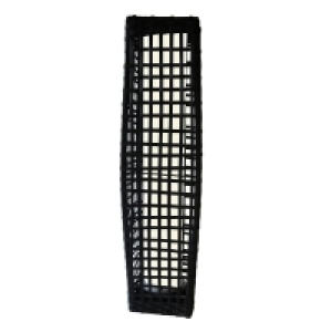 QDStores  Bright Garden Solar Black Rattan Garden Lamp