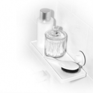 Poundland  Bathroom Suction Shelf