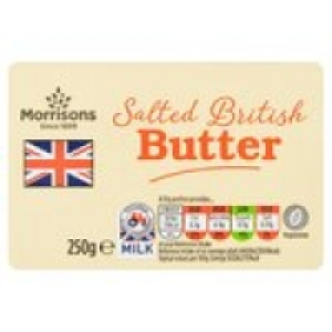 Morrisons British Salted Butter £1.60