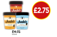 Budgens  Judes Dairy Ice Cream Tub