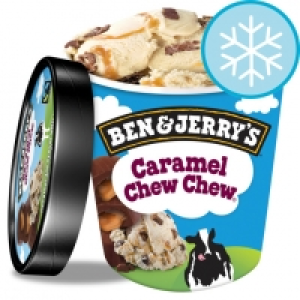 Ben & Jerrys Caramel Chew Chew Ice Cream 500Ml £3.00